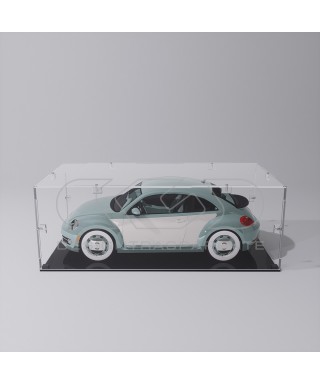 Economic 25x10 transparent acrylic showcase to assemble.