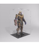 Economic 25x15 transparent acrylic showcase to assemble.