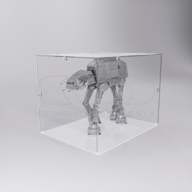 Teca 25x25 vetrinetta economica in plexiglass trasparente da montare.
