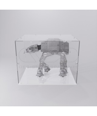 Teca 25x25 vetrinetta economica in plexiglass trasparente da montare.