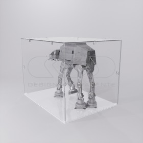 Teca 25x25 vetrinetta economica in plexiglass trasparente da montare.