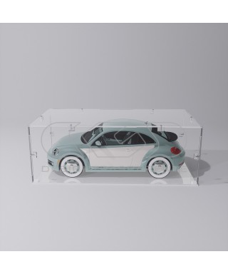 Economic 30x10 transparent acrylic showcase to assemble.
