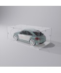 Economic 30x10 transparent acrylic showcase to assemble.