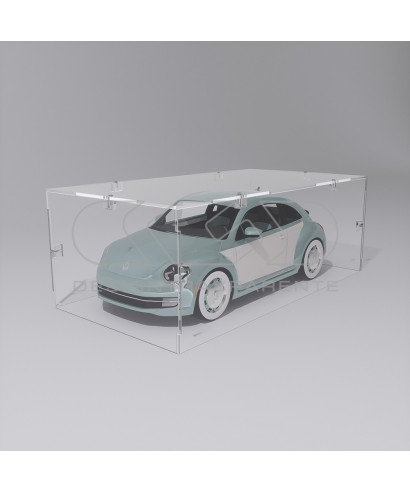 Economic 30x25 transparent acrylic showcase to assemble.