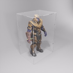 Economic 30x25 transparent acrylic showcase to assemble.