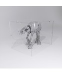 Vitrina de 30x30 económica de metacrilato transparente para montar.