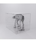 Economic 35x20 transparent acrylic showcase to assemble.