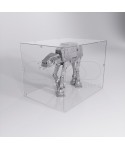 Economic 35x20 transparent acrylic showcase to assemble.