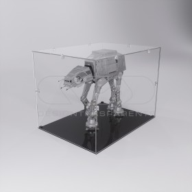 Economic 35x25 transparent acrylic showcase to assemble.