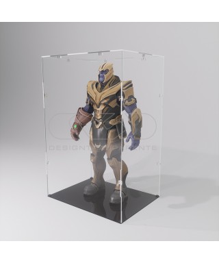 Economic 35x30 transparent acrylic showcase to assemble.