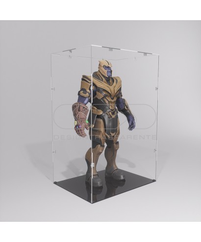 Economic 35x30 transparent acrylic showcase to assemble.