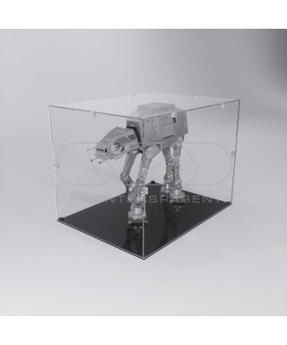 Teca 35x35 vetrinetta economica in plexiglass trasparente da montare.