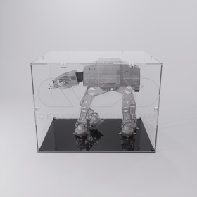Teca 35x35 vetrinetta economica in plexiglass trasparente da montare.
