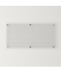 Targa 5 mm plexiglass trasparente rettangolare grande formato.