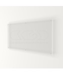 Placa de 5 mm de metacrilato transparente rectangular gran formato.