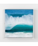 Canvas and paintings 35 cm protection box frame acrylic display case.