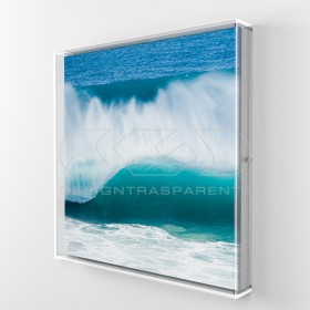 Canvas and paintings 80 cm protection box frame acrylic display case.