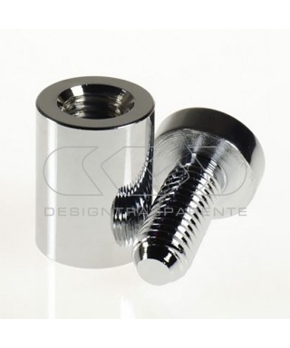 Targa alto spessore grande formato in plexiglass rettangolare.