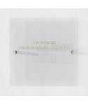Targa 3 mm plexiglass trasparente su misura quadrata per esterno.