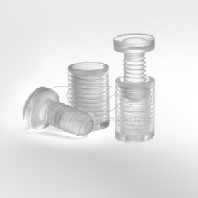 10 mm plaque outdoor transparent acrylic custom-made circular design.