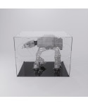 Vitrina de 80x40 económica de metacrilato transparente para montar.