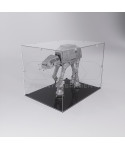 Teca 80x10 vetrinetta economica in plexiglass trasparente da montare.