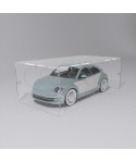 Teca 75x40 vetrinetta economica in plexiglass trasparente da montare.