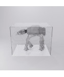 Economic 75x15 transparent acrylic showcase to assemble.