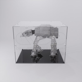 Teca 75x10 vetrinetta economica in plexiglass trasparente da montare.