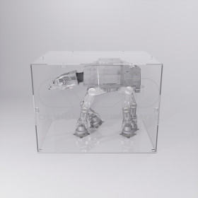 Economic 70x25 transparent acrylic showcase to assemble.