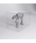 Vitrina de 70x25 económica de metacrilato transparente para montar.