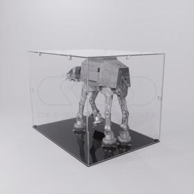 Teca 70x20 vetrinetta economica in plexiglass trasparente da montare.