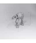 Economic 60x25 transparent acrylic showcase to assemble.