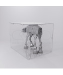 Economic 60x25 transparent acrylic showcase to assemble.