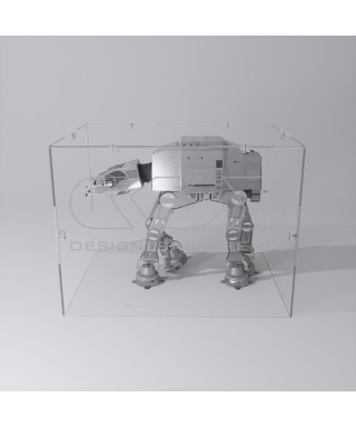 OFFERTA Teca 30x30h40 economica in plexiglass trasparente da montare.