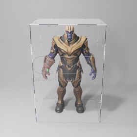 OFFERTA Teca 30x40h80 economica in plexiglass trasparente da montare.