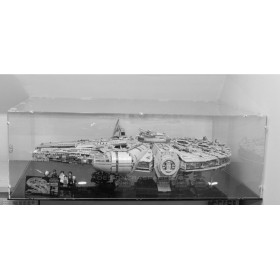 OFFERTA Teca 55x20h35 economica in plexiglass trasparente da montare.