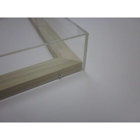 OFFERTA Tele e quadri cm30x30 box di protezione cornice in plexiglass.