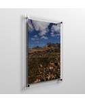 OFFERTA Cornice a giorno cm 20x45 in plexiglass con distanziali.