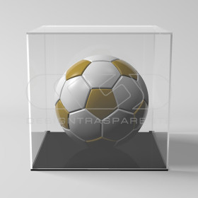 OFFERTA Teca cm 35X35H15 plexiglass trasparente per Modellismo e Lego.