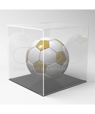 OFFERTA Teca cm 25X25H20 plexiglass trasparente per Modellismo e Lego.