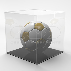 OFFERTA Teca cm 35X35H15 plexiglass trasparente per Modellismo e Lego.