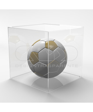 OFFERTA Teca cm 15X15H20 plexiglass trasparente per Modellismo e Lego.