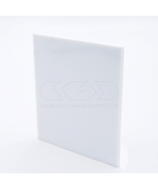 Plexiglass colorato bianco gesso coprente acridite 190 cm 150x100.