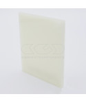 Plancha Metacrilato color Marfil Crema 771 laminas cm 150x100.