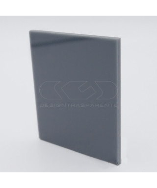 Plexiglass colorato grigio topo coprente acridite 890 cm 150x100.