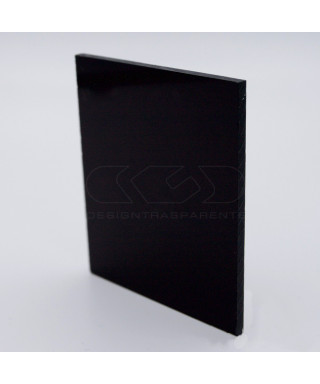 Plexiglass colorato nero lucido coprente acridite 80 cm 150x100.