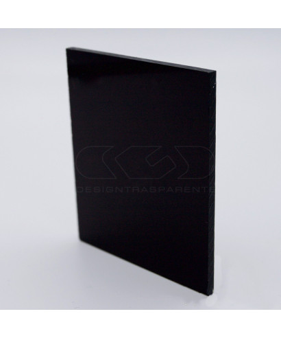 Plancha Metacrilato Negro Brillo 80 laminas cm 150x100.