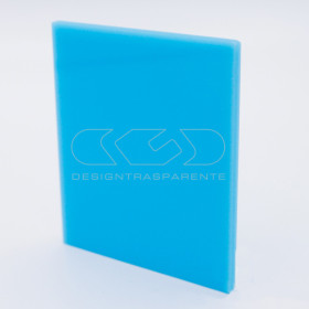 Plexiglass colorato celeste pieno diffusore acridite 692 cm 150x100.