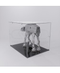 Vitrina de 45x10 económica de metacrilato transparente para montar.